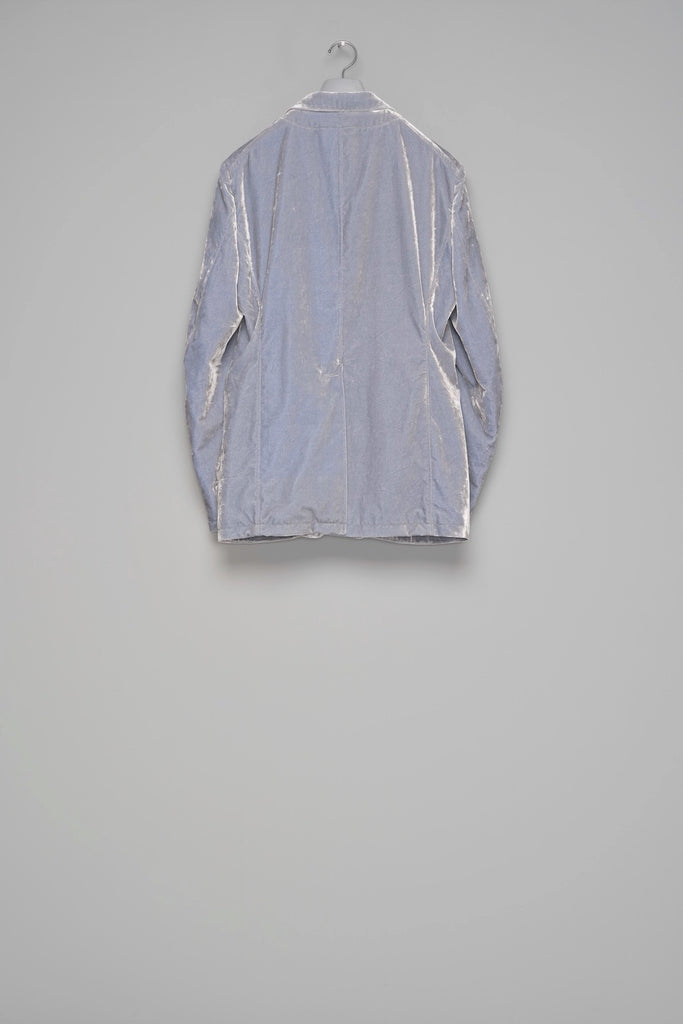 FARMER'S VELVET TAILORED JACKET - DUSTY BLUE / M26H9JK002-MASU Official Online Store