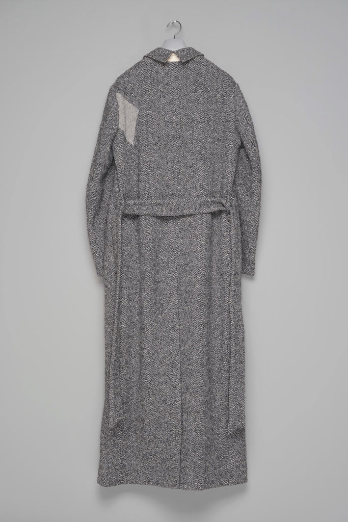 LUCKY CLOVER CHESTERFIELD COAT - GRAY / M26H9CT002-MASU Official Online Store