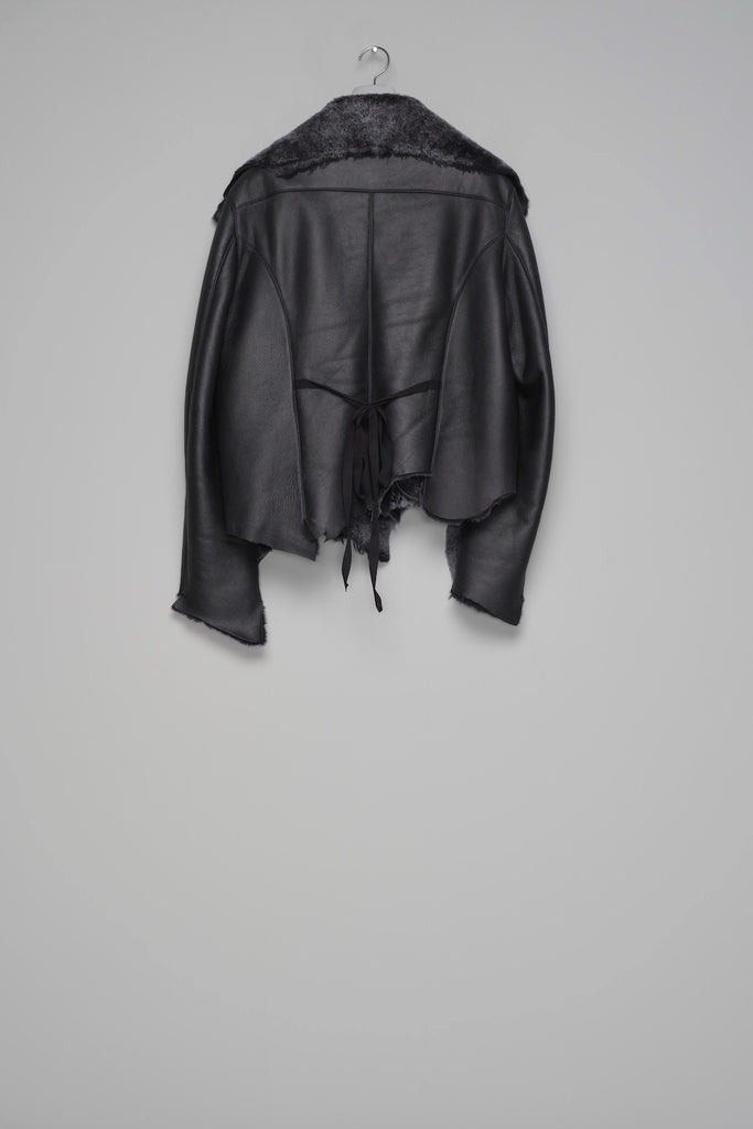 NATIVE PRINCE MOUTON JACKET - BLACK / M26H9BL007-MASU Official Online Store