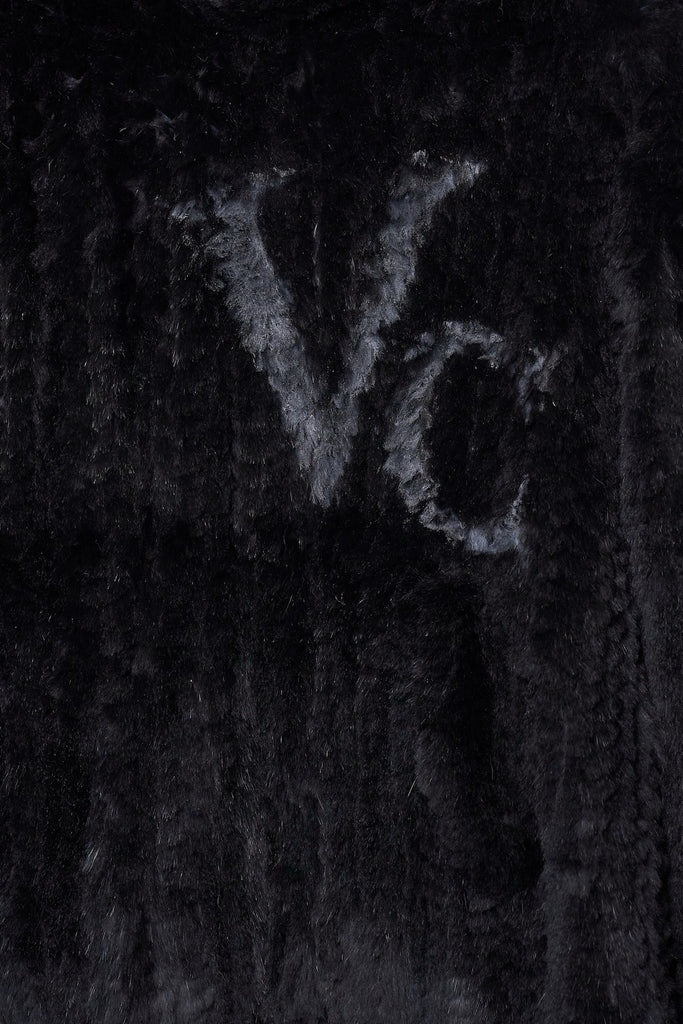 RABBIT FUR HOODIE - BLACK / M26H9KN004-MASU Official Online Store