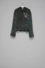 RABBIT FUR HOODIE - GREEN / M26H9KN004-MASU Official Online Store