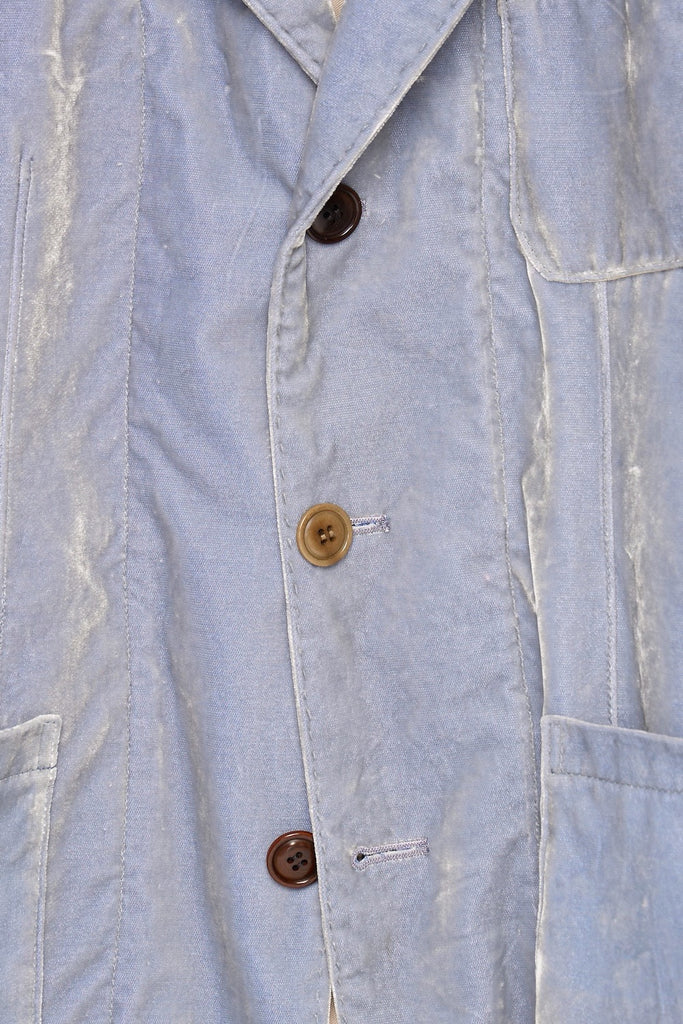 FARMER'S VELVET TAILORED JACKET - DUSTY BLUE / M26H9JK002-MASU Official Online Store