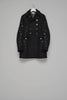HEART HOLE PEA COAT - BLACK / M26H9CT001-MASU Official Online Store