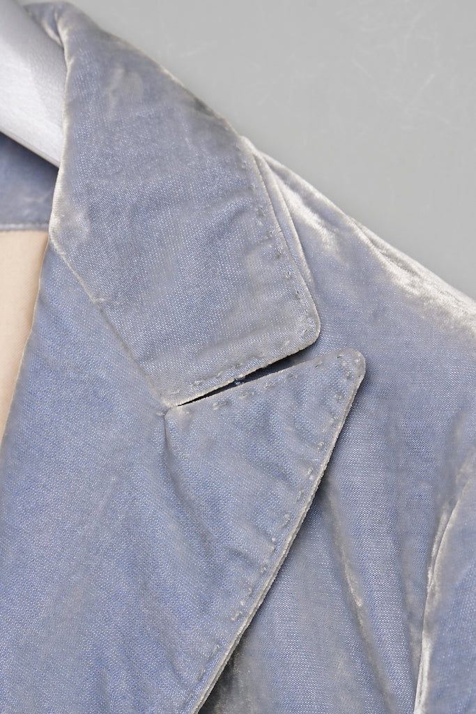 FARMER'S VELVET TAILORED JACKET - DUSTY BLUE / M26H9JK002-MASU Official Online Store