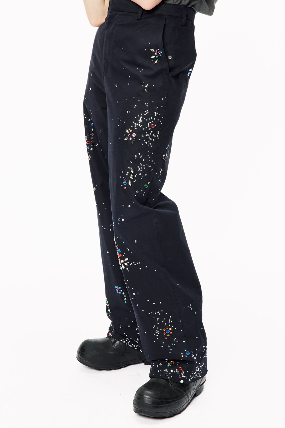 Galaxy Straight Trousers - Dark Navy - MASU– MASU Official Online