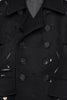 HEART HOLE PEA COAT - BLACK / M26H9CT001-MASU Official Online Store