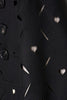 HEART HOLE PEA COAT - BLACK / M26H9CT001-MASU Official Online Store