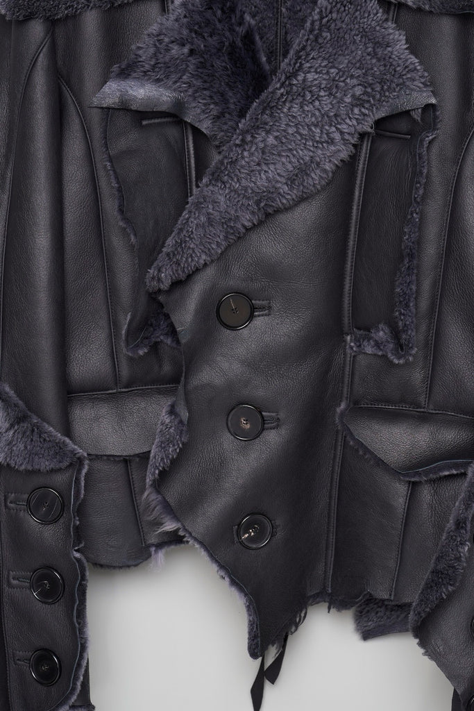 NATIVE PRINCE MOUTON JACKET - BLACK / M26H9BL007-MASU Official Online Store