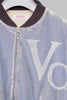 VC VELVET PUFFER BOMBER JACKET - DUSTY BLUE / M26H9BL004-MASU Official Online Store